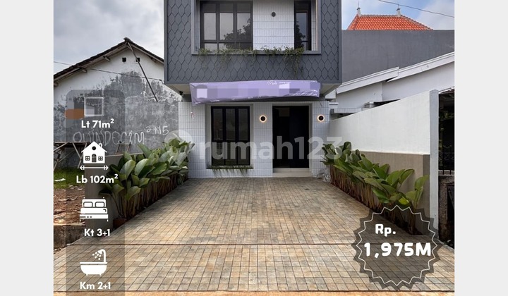 Dijual Cluster Graha Bintaro Jaya Pondok aren Tangerang Selatan