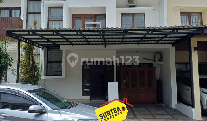 For Rent Cheapest in Emerald Bintaro Jaya 9 Ready-to-Live-in House, Strategic Location, Beautiful Environment, Safe and Comfortable, Close to Fresh Market, Rs. Premier Bintaro, Global Jaya School, British International School, and Toll Gate