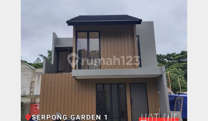 Dijual Rumah 2 lantai Brand New Desain Modern Serpong Garden 1 Ciater Serpong Tangerang Selatan 1
