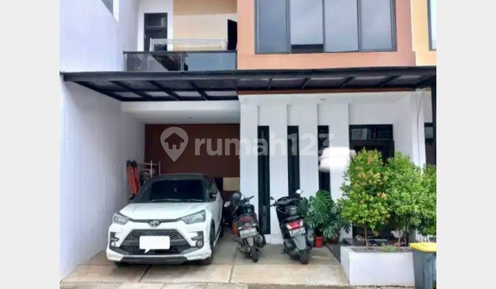 Dijual Cepat Rumah dalam Cluster Area Jombang Bintaro Ciputat Tangsel One Gate System  Dekat Stasiun Sudimara 