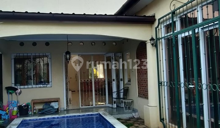 Dijual Rumah Minimalis Bagus Dilengkapi dengan Kolam Renang Pribadi di Bintaro Sektor 9 (Im) 2