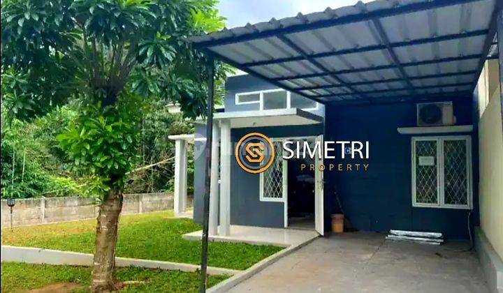 Rumah Cantik Minimalis 1 Lantai, Posisi di Pojok Town House Sekitar Villa Cinere Pamulang Tangerang Selatan 1