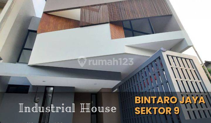 Rumah Minimalist Modern Bintaro Sektor 9, Siap Huni Dekat Bintaro Xchange Mall 1