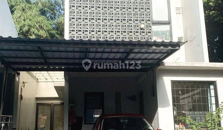 Dijual Rumah Modern Minimalis 2lantai Cluster Serua Ciputat Tangerang Selatan  1