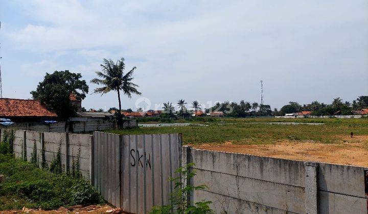 Tanah Rata Di Lokasi Stategis Jl. Provinsi Banten 2