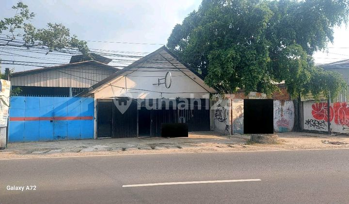 Tanah Dan Gudang Di Pinggir Jl. KH. Hasyim Ashari Cipondoh