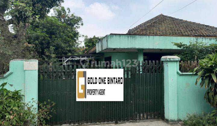 Rumah dijual dengan luas tanah besar dan BU 1