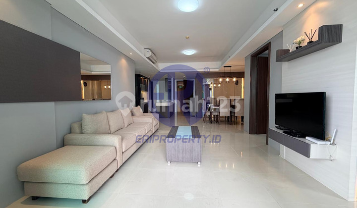 For Rent: 3 BR Apartment 142 Sqm - Tower Cosmo, Kemang Village | Rp25 Million