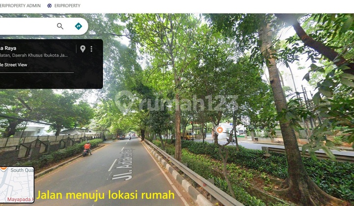 House near Jalan Adiaksa Raya Lebak Bulus, close to South Quarter. 2