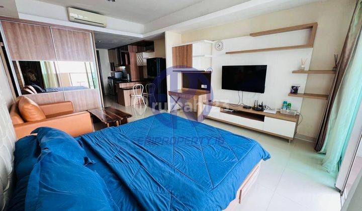 Studio Apartment With Balcony At Kemang Village, Intercon Tower 1