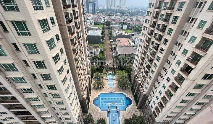 2 BR Senayan Residence Swimming Pool View 2