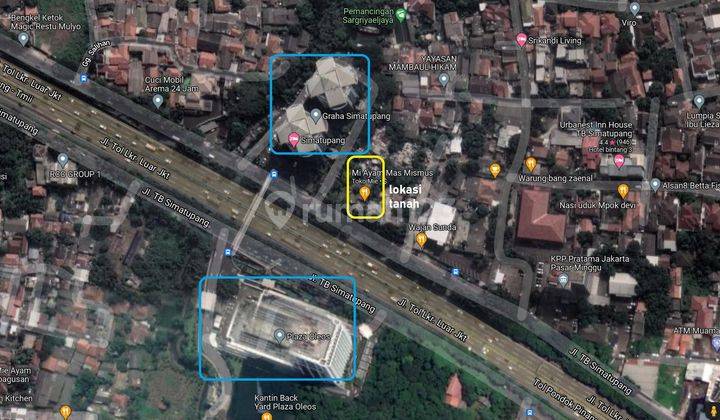 Jual 83 Persen Njop Tanah K1 Seberang Plaza Oleos Tb Simatupang 1