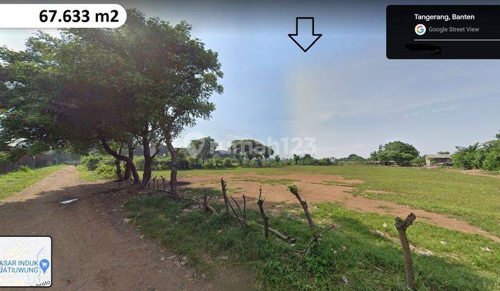 Tanah Indutri 1 Ha Sampai 6,7 Ha 700 Meter Dari Jatake Jati Uwung