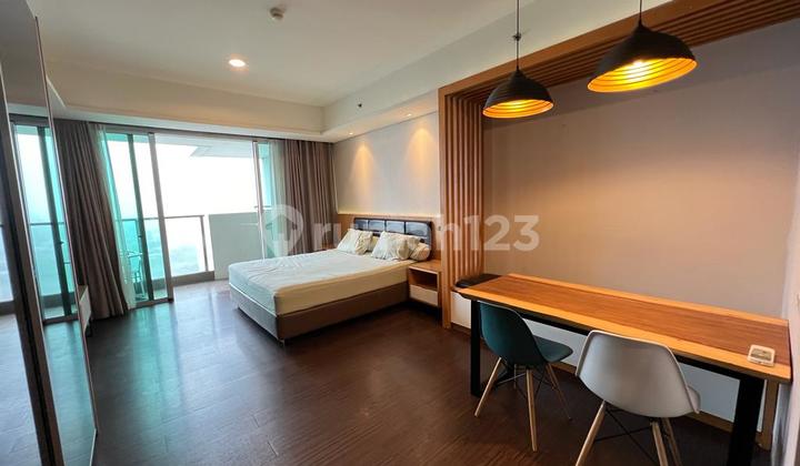 For Rent - Studio 43 M² With Balcony At Tower Intercon, Kemang Village 2