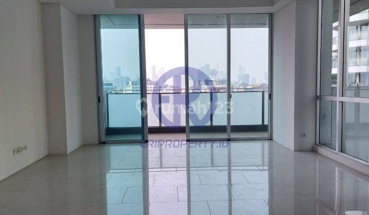 Semi Furnished Kemang Village Low Floor 3 BR Private Lift Ritz Ppjb 1