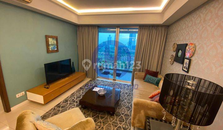 Jual B U 2BR Kemang Village, Tower Cosmo, S H M, Balkon 2