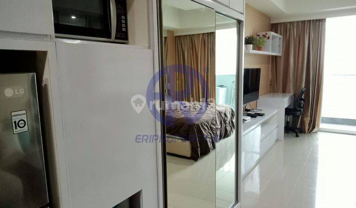 Studio Apartment With Balcony At Kemang Village, Intercon Tower 2