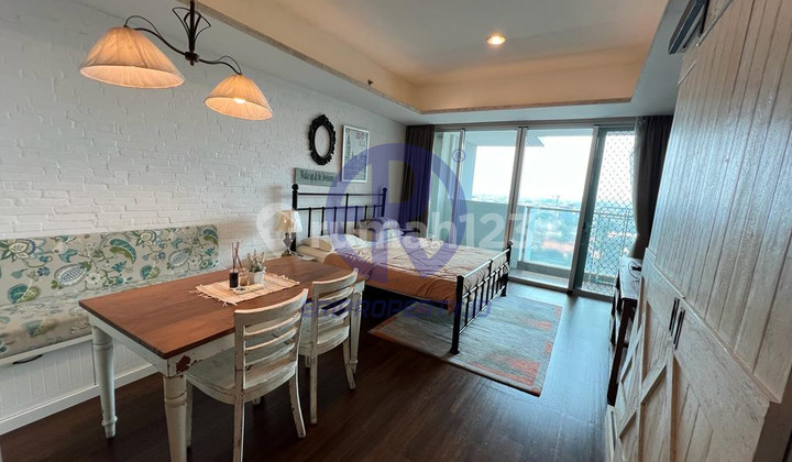 Disewakan: Studio + Balkon di Tower Intercon, Kemang Village | ERI PROPERTY