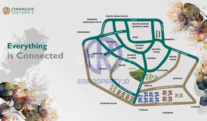 Jual Kavling Golf View 4002 m² Ngantong Cimanggis Depok 34 Miliar 2