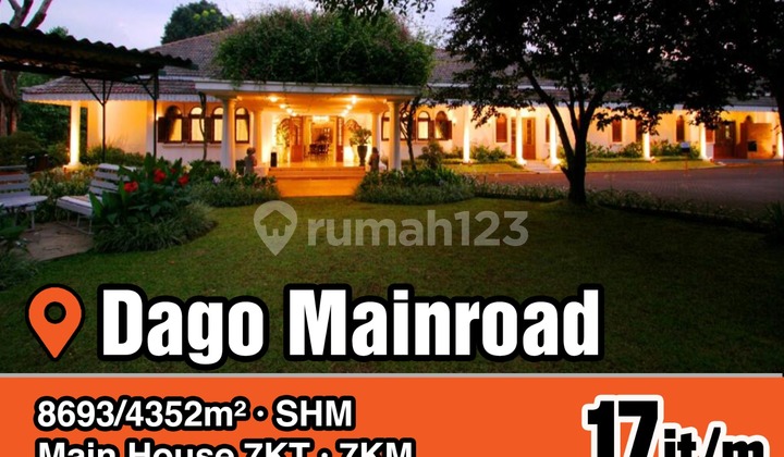 Hotel Aktif Dago Bandung, Mainroad, SHM, Termurah, Harga DiBawah Pasar