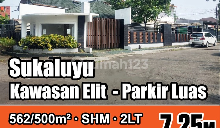 Sukaluyu Dago Bandung Kota, Shm, Parkir Luas, Bisa Usaha Kantor 1