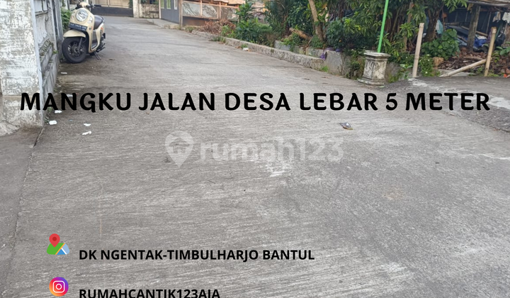 MURAH....!!!! SHM-P Siap AJB Cocok dikavling Area Padat penduduk  di DK Kepek Imogiri Barat