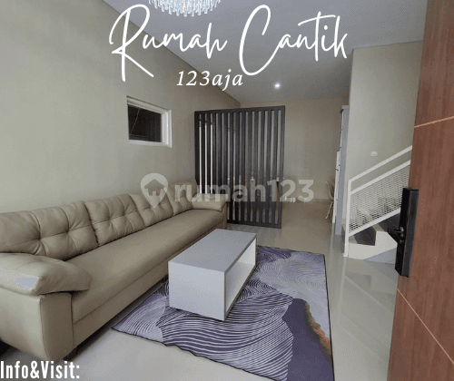 Rumah Bagus Furnished SHM 4 KT 3 KM hanya 1,395 M Kaliurang 2