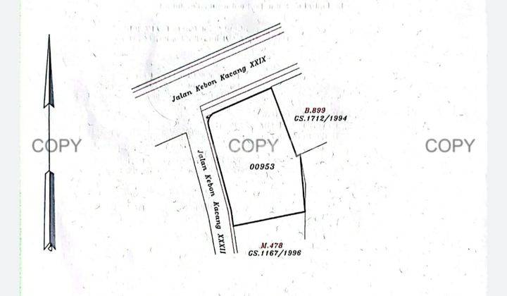 Dijual Tanah Cocok Untuk Hotel, Koskosan Lokasi Strategis. Jarak Jalan Kaki Ke Mall Grand Indonesia 2