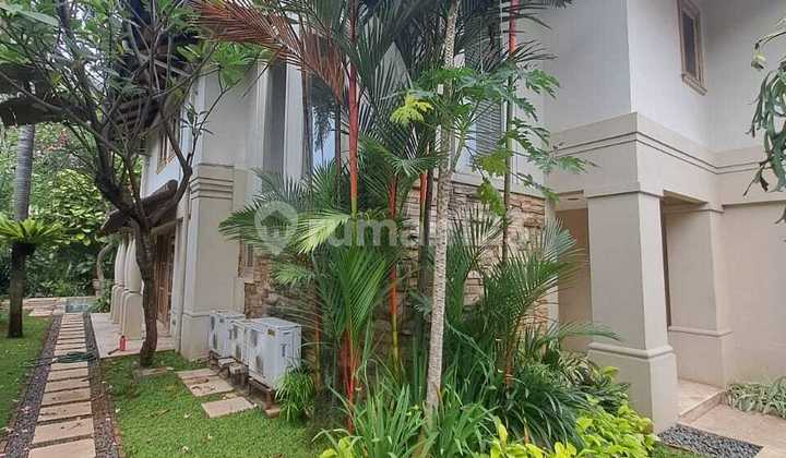 For Rent. Balinese Style Compound House in Kemang. 24-hour security.