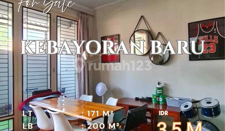 Dijual. Rumah Dekat Gandaria City. Cocok Untuk Rumah Tinggal Dan Kosan.