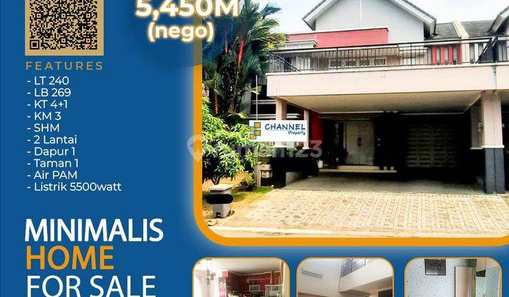 Dijual Cepat Rumah cluster siap huni Delatinos Boulevard Bsd, ys 1