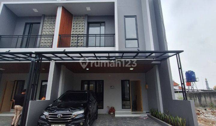 Rumah Dalam Townhouse Scandinavian Dekat Tol Krukut 1