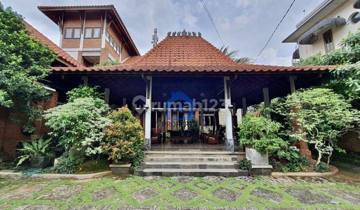 Dijual Rumah Konsep Jawa Design Lapang Tanah Luas Di Bintaro 2