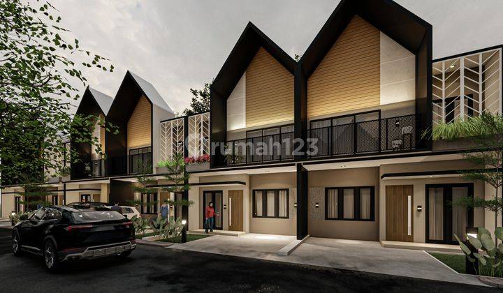 Di Jual Rumah Harga Promo Scandinavian Konsep  2