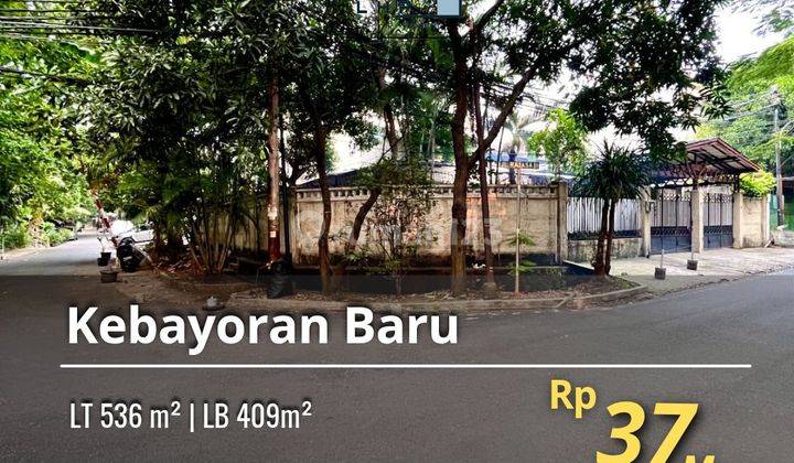 Rumah Lama Hitung Tanah Turun Harga Di Kebayaoran Baru  1