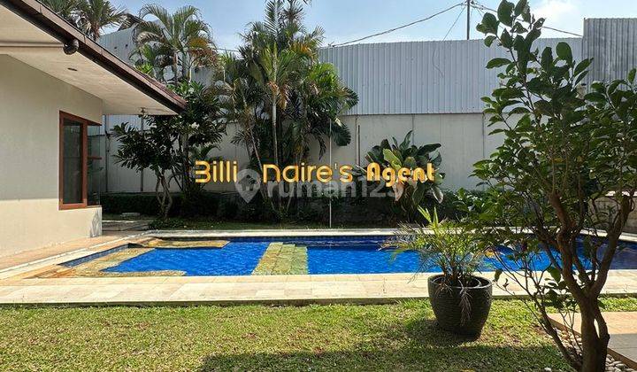 Rumah 1 Lantai Model Tropical Dekat Mrt Cipete, Jakarta Selatan 1