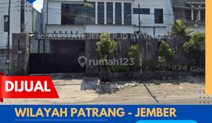 Rumah Mewah Pinggir Jalan Raya Di Patrang Jember 1