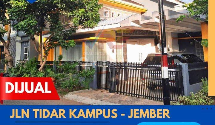 Rumah Megah Posisi Pojok Dekat Kampus Unej Jember 1