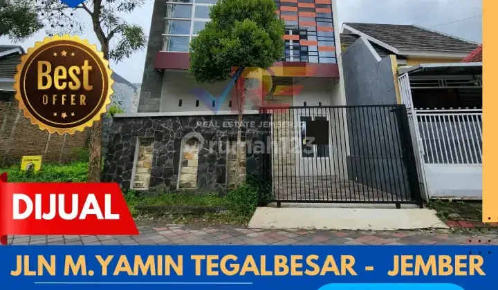 RUMAH 2 LANTAI DI TEGALBESAR JEMBER 1