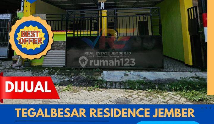 RUMAH DI PERUM TEGALBESAR RESIDENCE JEMBER 1