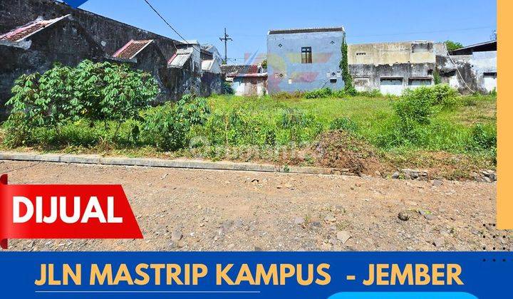 TANAH DEKAT KAMPUS UNEJ JLN MASTRIP PUSAT KAMPUS JEMBER