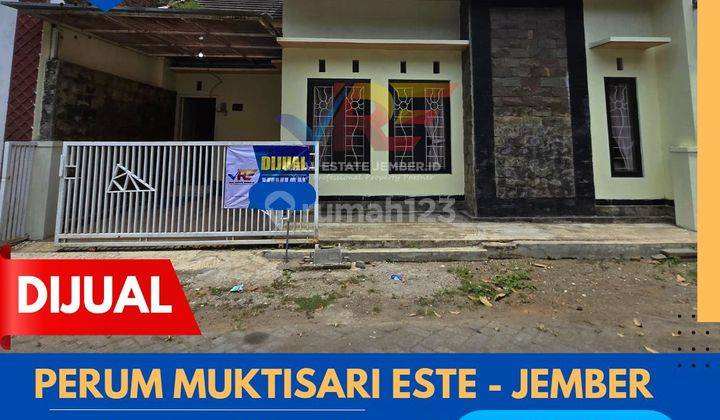 Rumah 2 Kavling Depan Belakang Di Perum Muktisari Este Jember 1