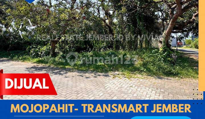 Dijual Tanah Pojok Di Perum Mojopahit Sempusari Transmart Jember