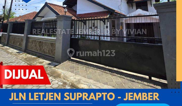 Rumah Luas Di Jln Letjen Suprapto Dekat Hotel Sulawesi Jember 1