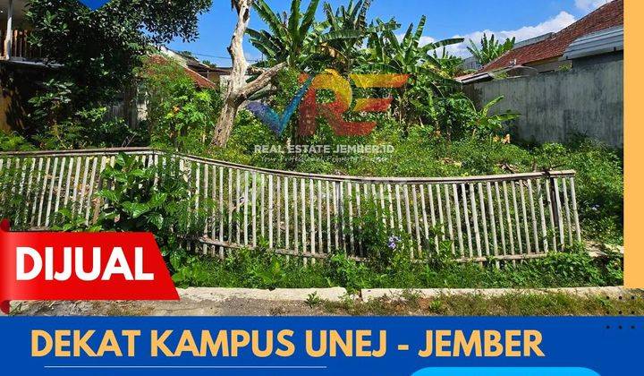 TANAH DI PUSAT KAMPUS DEKAT UNEJ DAN POLTEK JEMBER