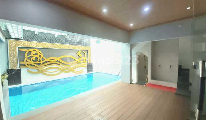 Rumah Keren Plus Kolam Renang Cantik di Cijawura Soekarno Hatta 2