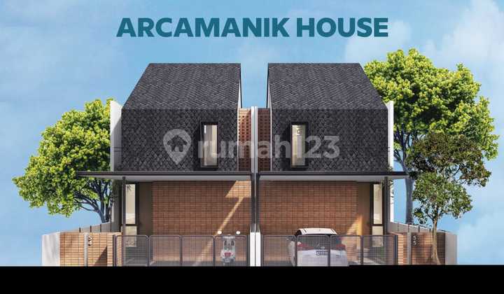 DIJUAL RUMAH 2 LANTAI BARU MINIMALIS MODERN SIAP HUNI DESAIN KEREN DI ARCAMANIK BANDUNG