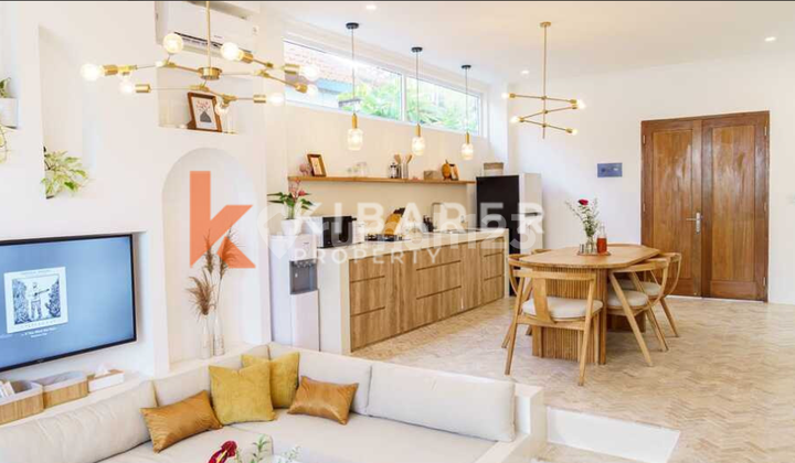 Tropical Mediterranean Three Bedroom Sunken Living Villa Set in Canggu YRR3253 Tropical Mediterranean Three Bedroom Sunken Living Villa Set in Canggu YRR3253