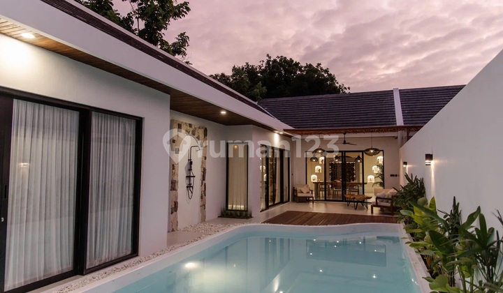 Brand new two bedroom leasehold villa with green views in fashionable Uluwatu VL3427 Brand new two bedroom leasehold villa with green views in fashionable Uluwatu VL3427