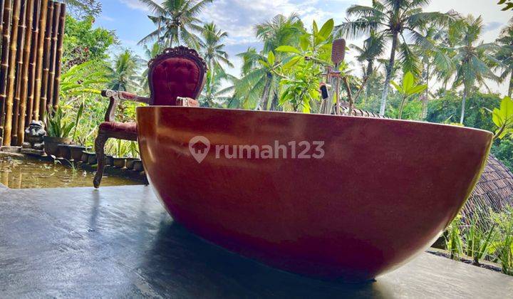 Luxury Boutique Hotel In Traditional Balinese Lumbung  In Ubud Vl2279